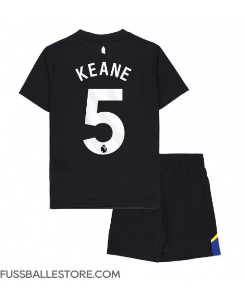 Günstige Everton Michael Keane #5 3rd trikot Kinder 2025-26 Kurzarm (+ Kurze Hosen)